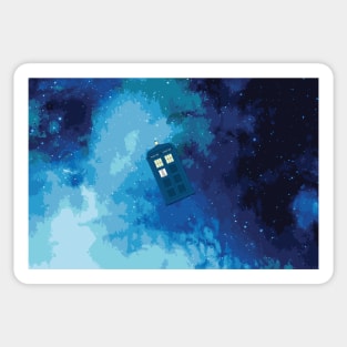 Doctor Who Tardis Sticker